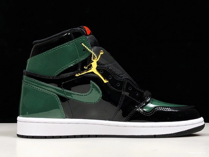 Black Orange-Fir OG 1 Team AV3905-038 Retro High Jordan Air SoleFly x 1012